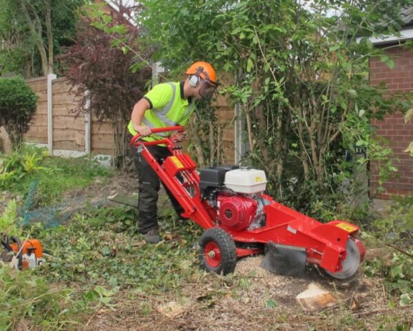 Pedestrian Driven FSI Stump Grinder Hire